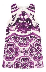 Сарафан из хлопка и вискозы Dolce&Gabbana