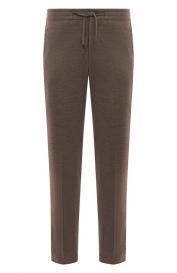 Брюки из шерсти и шелка Stefano Ricci