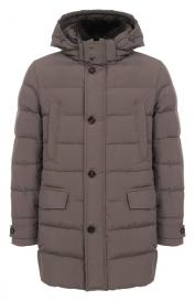 Пуховик Saturno-STP с отделкой из овчины Moorer