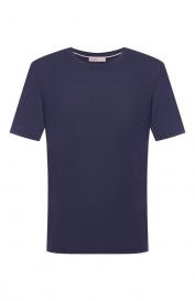 Футболка из хлопка и шелка HERNO