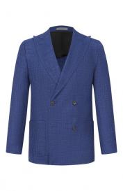 Пиджак из шерсти и шелка Corneliani