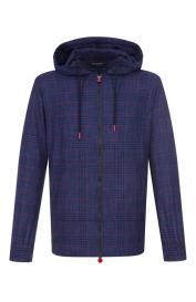 Рубашка из шерсти и шелка KITON