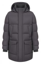 Пуховик из кашемира и шелка MVST