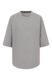 Хлопковая футболка Palm Angels