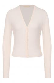Кардиган из шерсти и шелка 12 STOREEZ