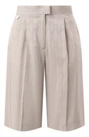 Шорты из вискозы и шелка Agnona