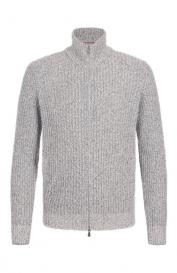Кардиган из шерсти и шелка Brunello Cucinelli