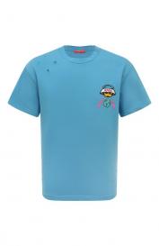 Хлопковая футболка Members of the rage