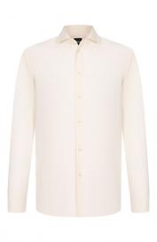 Сорочка из хлопка и кашемира BOSS