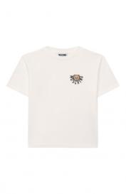 Хлопковая футболка Moschino