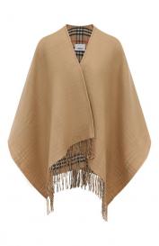 Шерстяное пончо Burberry