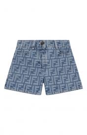 Джинсовые шорты Fendi