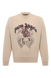 Хлопковый свитшот Palm Angels