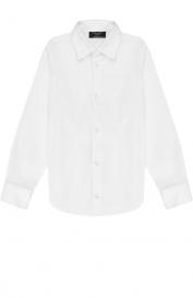 Хлопковая рубашка прямого кроя Dal Lago