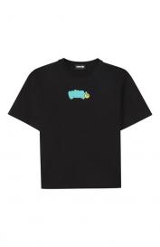 Хлопковая футболка BARROW