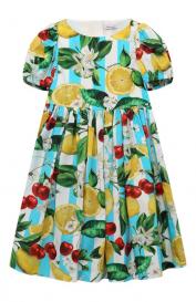 Хлопковое платье Dolce&Gabbana