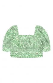 Хлопковый топ ELIE SAAB JUNIOR