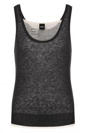 Шерстяной топ BOSS