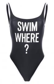 Слитный купальник Moschino