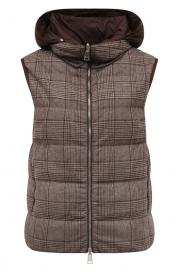 Жилет из шерсти и кашемира KITON