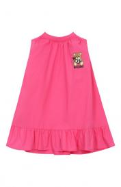 Хлопковое платье Moschino