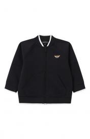 Хлопковая толстовка Emporio Armani