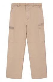 Хлопковые брюки-карго mm6