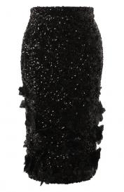 Юбка с отделкой пайетками N21