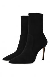 Замшевые ботильоны Stuart 100 Stuart Weitzman