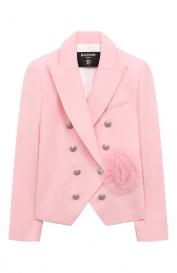 Шерстяной жакет Balmain