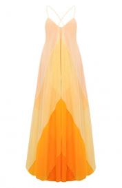 Платье из хлопка и шелка KALITA