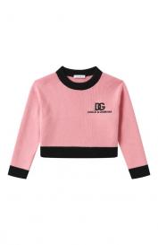 Пуловер из хлопка и кашемира Dolce&Gabbana