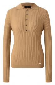 Поло из вискозы DSquared2