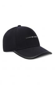 Хлопковая бейсболка Emporio Armani