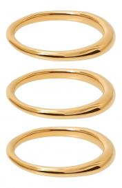 Комплект из трех колец Luv Aj