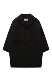 Утепленное пальто mm6