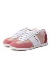 Кожаные кеды Marni