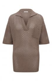 Хлопковой пуловер Brunello Cucinelli