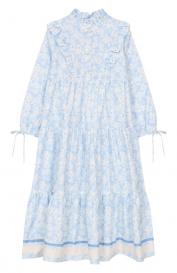 Хлопковое платье Philosophy Di Lorenzo Serafini Kids