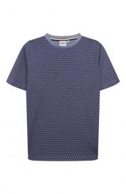 Хлопковая футболка BOSS