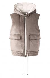 Бархатный жилет Brunello Cucinelli