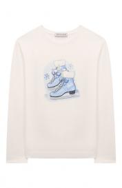 Хлопковый лонгслив Monnalisa