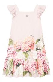Хлопковое платье Dolce&Gabbana