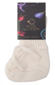 Шерстяные пинетки Wool and Cotton