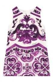 Сарафан из хлопка и вискозы Dolce&Gabbana