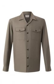 Шерстяная куртка-рубашка Brunello Cucinelli
