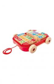 Игрушка-каталка Тележка с кубиками Hape