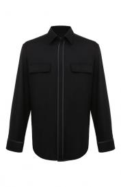 Рубашка из шерсти и шелка Zilli