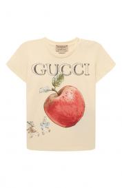 Хлопковая футболка Gucci