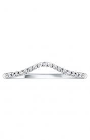 Кольцо-волна с цирконами Moonka